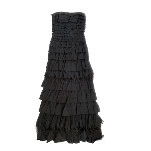 BCBGMaxAzria | Dresses | Bcbg Maxazria Black Strapless Gown | Poshmark
